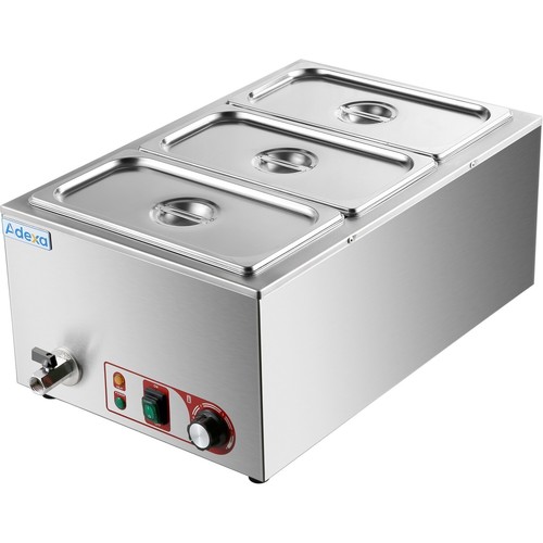Electric bain marie - electric, stainless