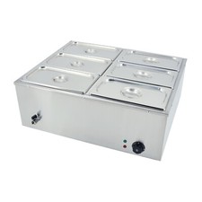 6 Pots Commercial Bain Marie