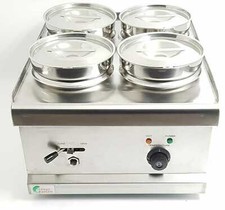 Commercial 4 Pot Wet Well Bain