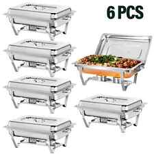 6 Packs 9L Stainless Steel