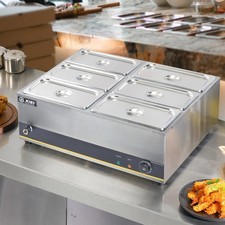 6 Pots Bain Marie Commercial