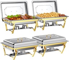 9L 2/4 Pack  Golden Stainless